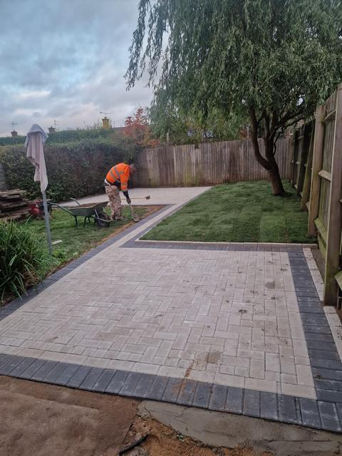 landscaping patios garden area